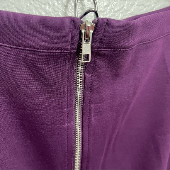 City Chic Midi Tube Skirt - Plum - Size 18 (M) NWT - Picture 5 of 8